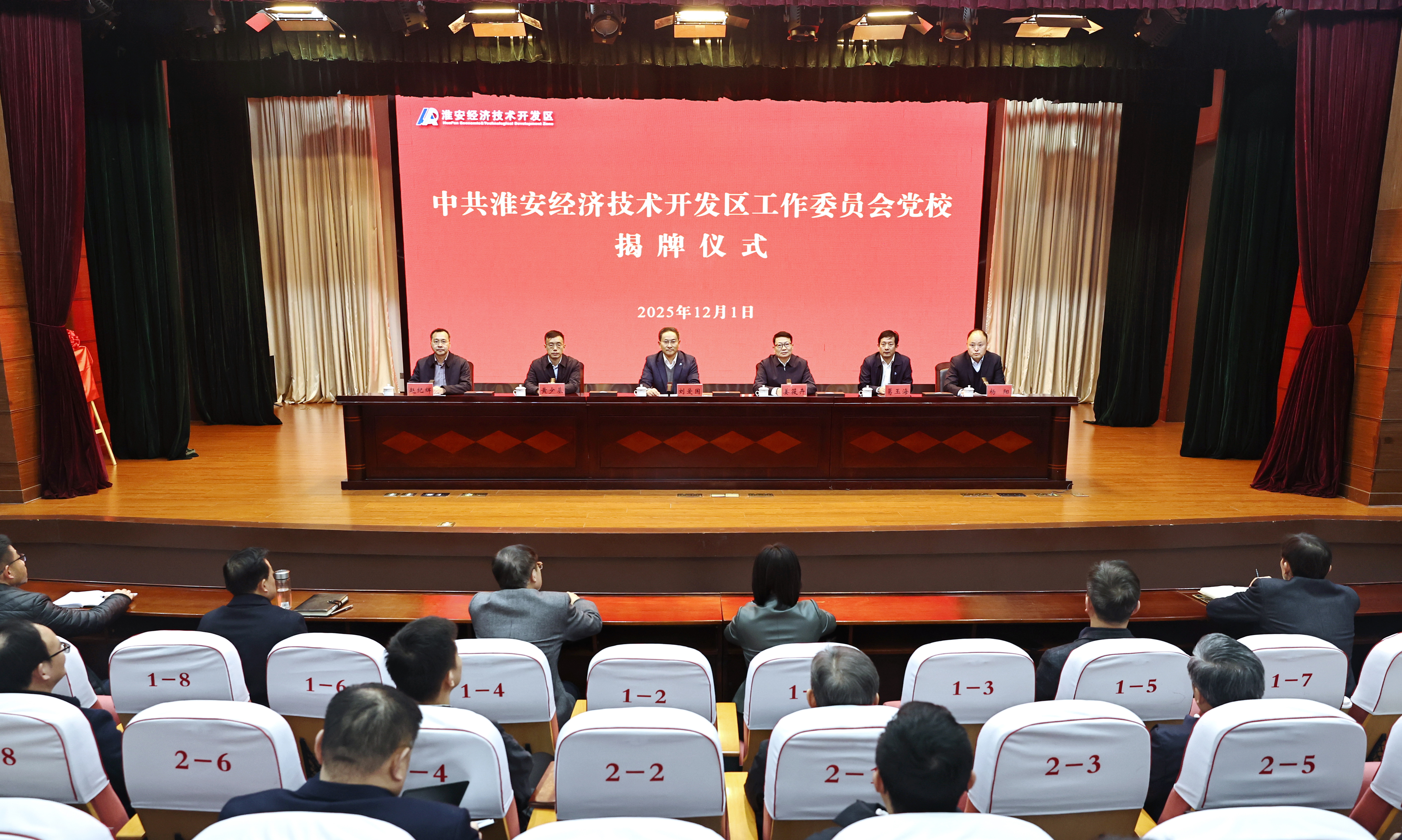 揭牌！中共淮安经济技术开发区工作委员会党校成立