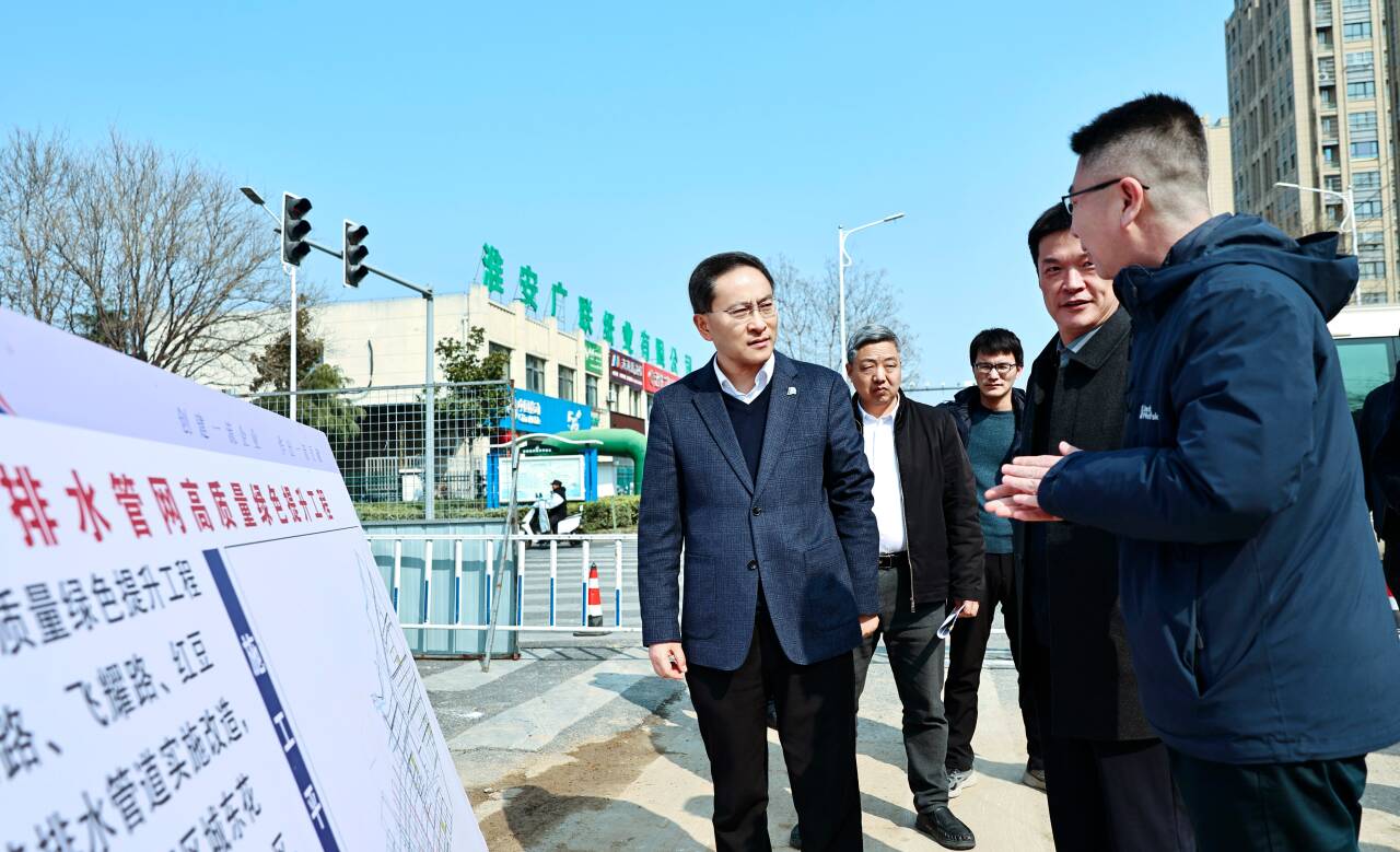 刘爱国调研推进中心城市建设项目