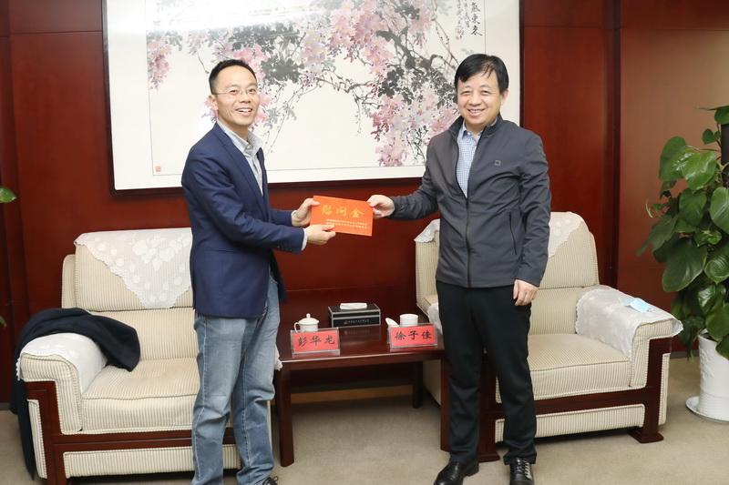 经开区领导春节前慰问社会各界人士