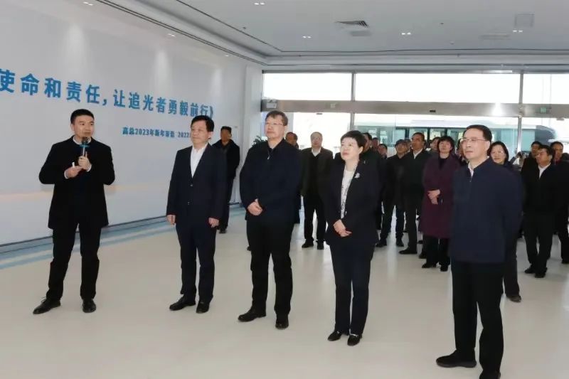 省人大常委会副主任周广智来区调研重大产业项目建设运营情况